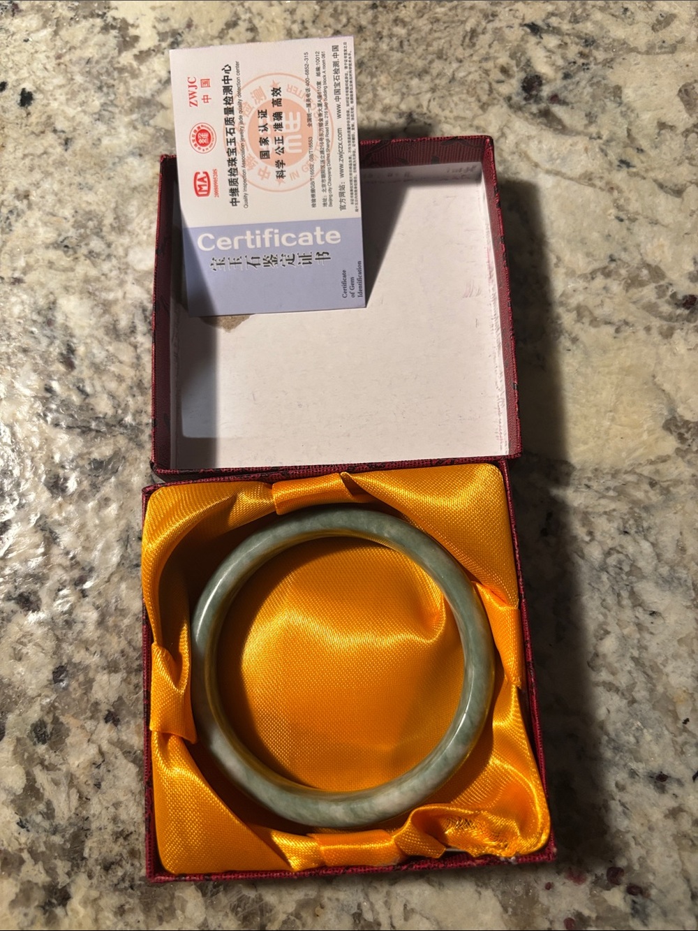 Jadeite Green Jade Bangle Bracelet